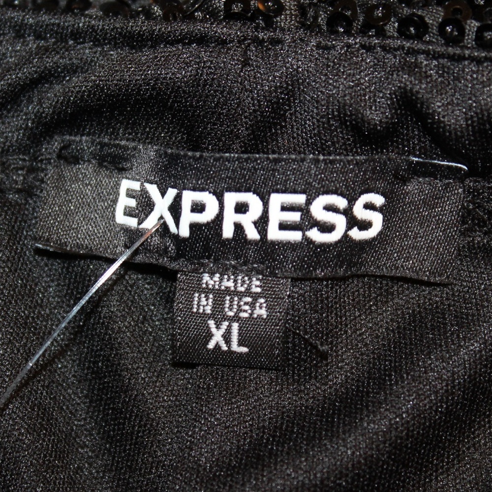 Express black sequins pants (women’s XL) (NWT) - Picture 12 of 15